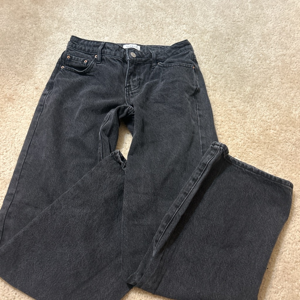 PacSun Women's black Straight Jeans